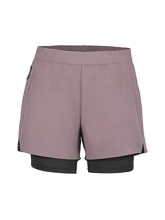RUKKA | Short de course 2 en 1 Makela pour femmes | lila